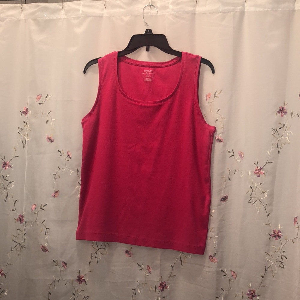 Chico's Womens Ribbed Tank - Picture 2 of 7